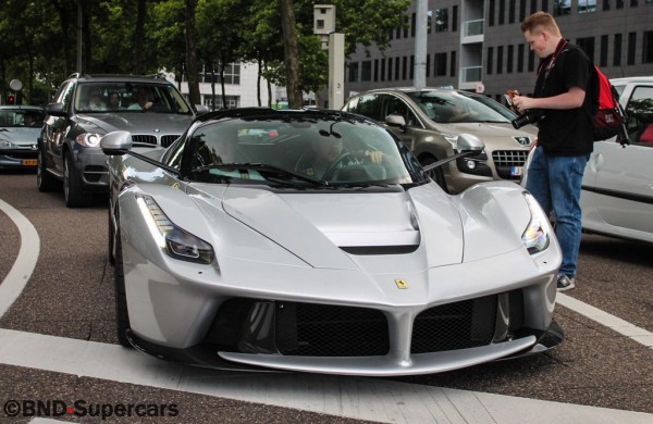 greay lafezza 0 600x390 at The World’s Only Grey LaFerrari Spotted in Belgium