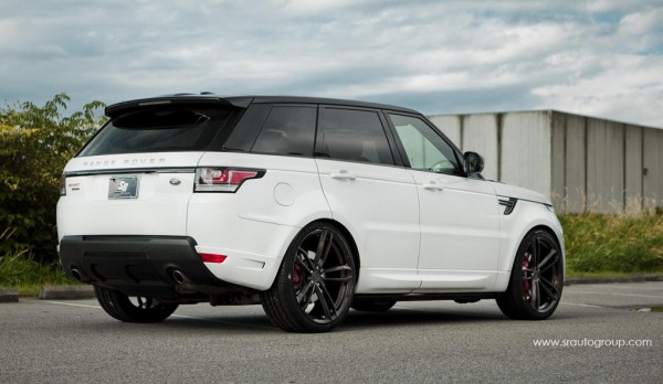 Range Rover on 24s 3 600x348 at Range Rover Sport Looks Sublime on 24s