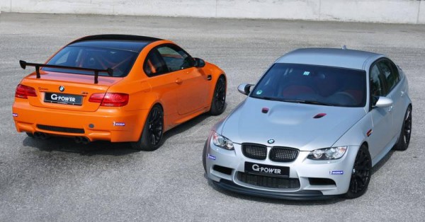 g power duo 3 600x314 at 650 Horsepower BMW M3 Duo by G Power