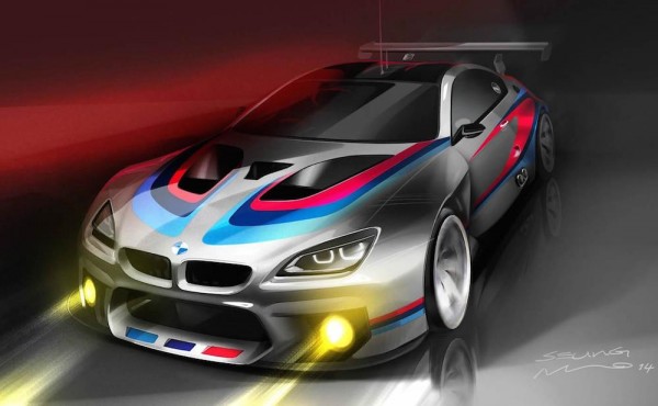 BMW M6 GT3 1 600x370 at BMW M6 GT3 Previewed   Looks Sick!