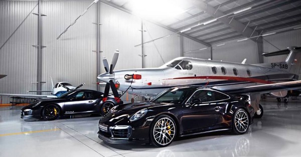 mm porsche hangar 0 600x313 at MM Performance Porsche 991 Turbo Hangar Photoshoot
