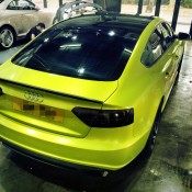 Audi S5 Sportback lime 6 175x175 at Audi S5 Sportback Wrapped in Lime Yellow