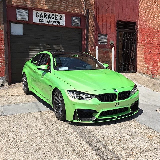 BMW m4 Green