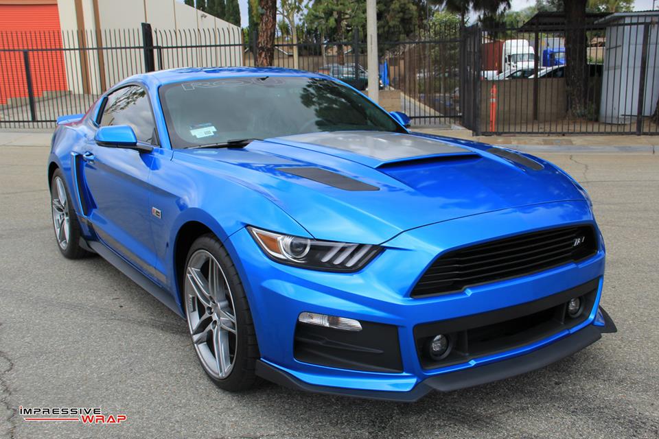 Magnificent: Roush Mustang RS2 in Gloss Metallic Blue