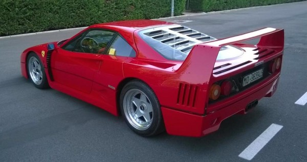 1992 Ferrari F40 600x316 at 1992 Ferrari F40 Sells For Record €1,12 million