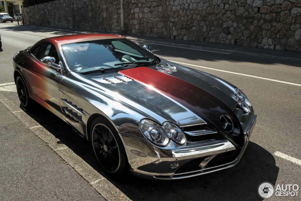 Мерседес SLR MCLAREN хром