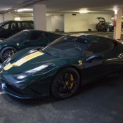 Ferrari Speciale Lotus Livery 3 175x175 at Ferrari Speciale and Speciale A Spotted with Matching Paint Jobs