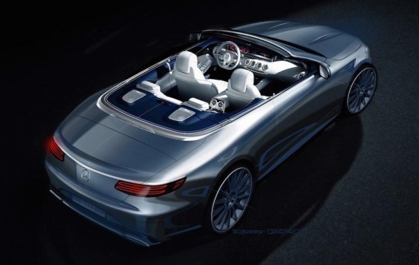Mercedes S Class Cabriolet preview 600x379 at IAA Preview: Mercedes S Class Cabriolet