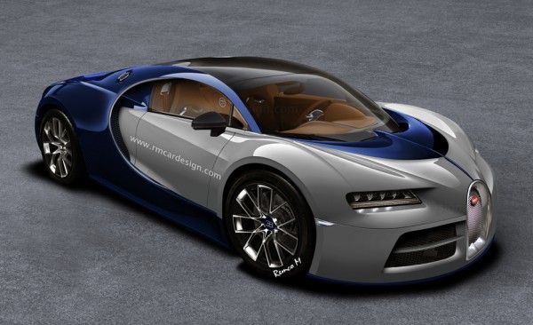 Bugatti Chiron Vision GT 600x366 at Rendering: Bugatti Chiron Based on Vision GT