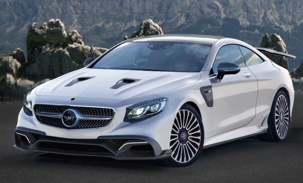 Mansory Mercedes S63 Coupe white 1 600x363 at Mansory Mercedes S63 Coupe Gets New Clothes