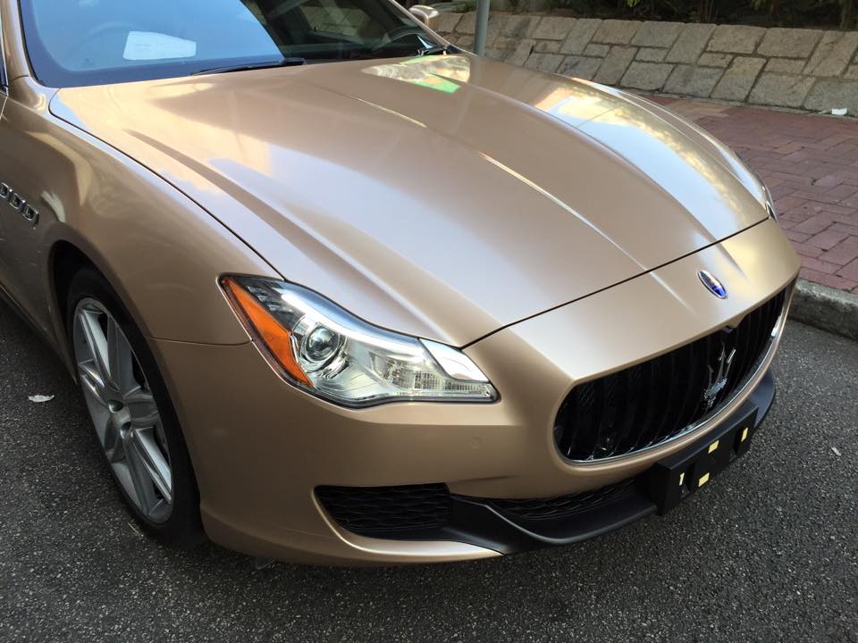 maserati quattroporte шампань