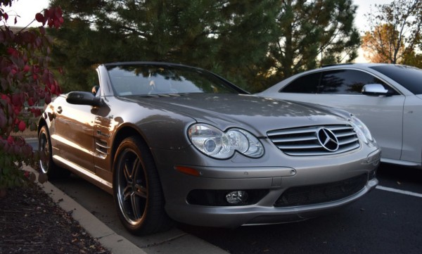 Mercedes SL55 AMG Spot 0 600x361 at Mercedes SL55 AMG Spotted in Kansas