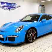 Riviera Blue Porsche 991 GT3 1 175x175 at Eye Candy: Riviera Blue Porsche 991 GT3