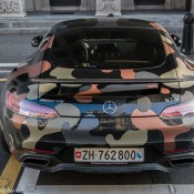 Camo Wrapped AMG GT 1 175x175 at Camo Wrapped Mercedes AMG GT Spotted in Zurich