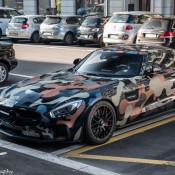 Camo Wrapped AMG GT 4 175x175 at Camo Wrapped Mercedes AMG GT Spotted in Zurich