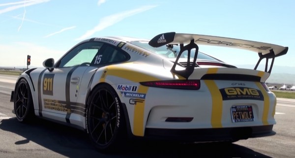 GMG Racing Porsche 991 GT3 RS 600x321 at GMG Racing Porsche 991 GT3 RS Is Preposterously Loud!