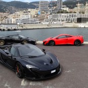 mclaren p1 675lt 13 175x175 at High Society: 2x McLaren 675LT and a P1 in Monaco