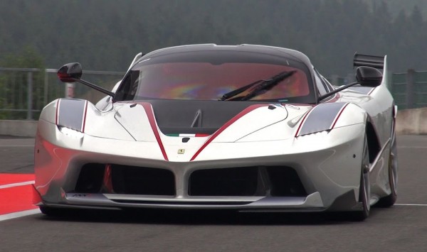 fxx k spa 1 600x355 at Eighteen Minutes of Ferrari FXX K Action at Spa