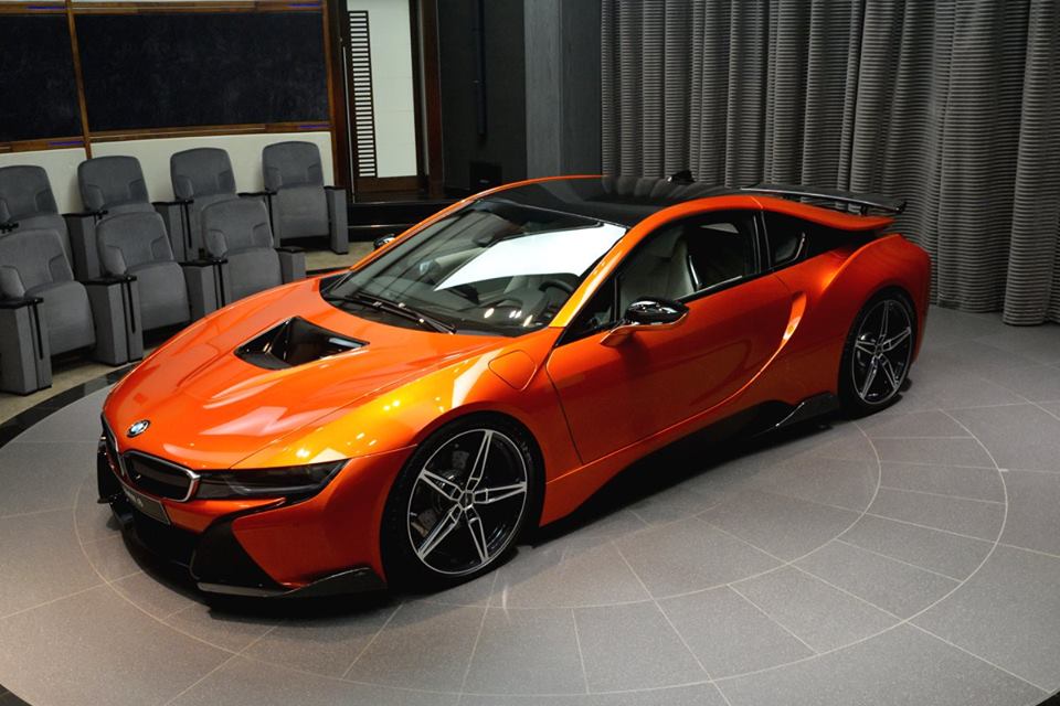 bmw i8 orange