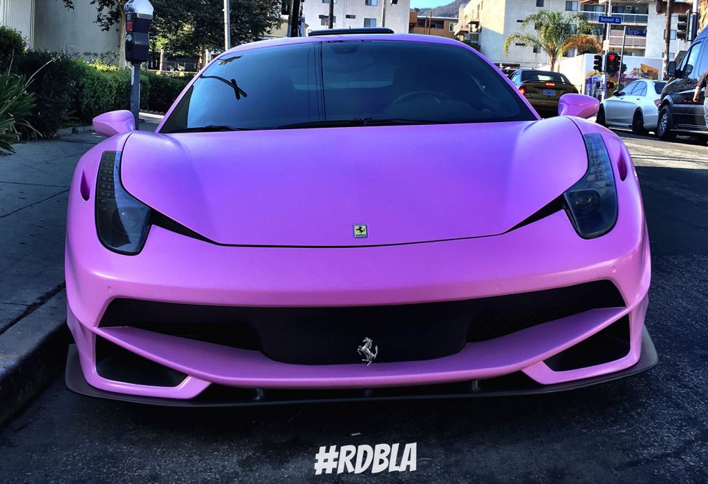 ferrari 458 italia pink