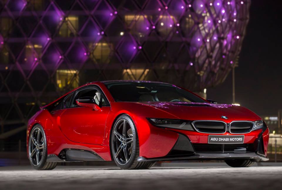 BMW i8 Радужная