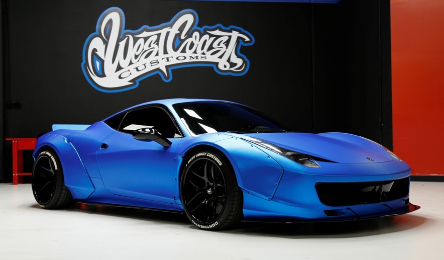 Justin Bieber S Ferrari 458 Wide Body Is Up For Grabs