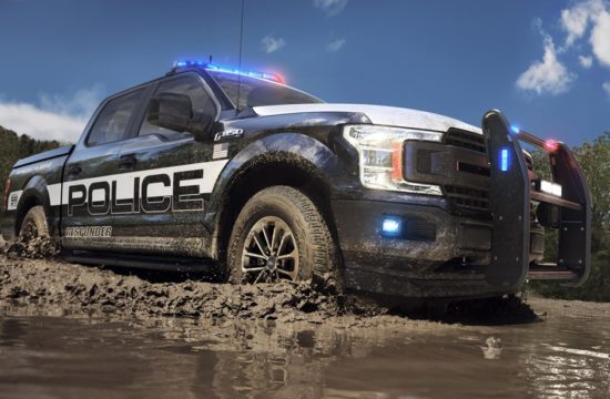 Ford Hybrid Police Cars 00 550x360 at Ford Hybrid Police Cars (Fusion and F 150) Get Their Badges