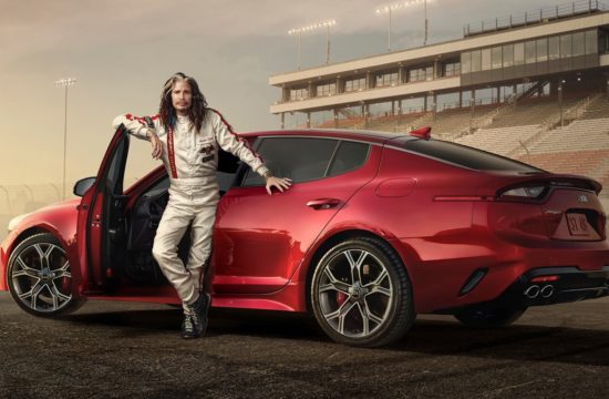 13502 Steven Tyler hits the racetrack in Kia s Super Bowl ad for the all new1 550x360 at Steven Tyler Stars in Kias Super Bowl LII Commercials