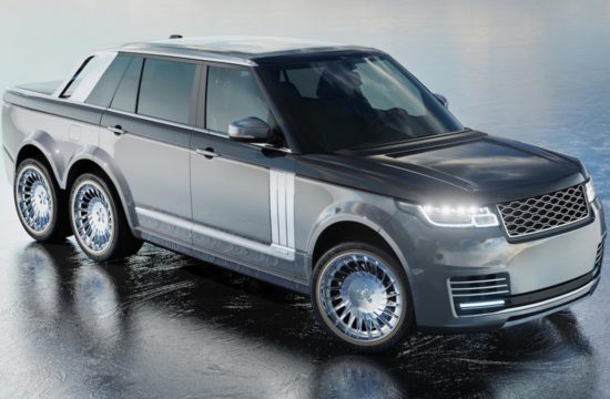 range rover 6x6 2 550x360 at Range Rover 6x6 Pickup Proposed by Coachbuilder
