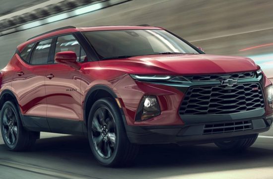 2019 Chevrolet Blazer 1 550x360 at 2019 Chevrolet Blazer Unveiled with  Bold Design, Lots of Tech