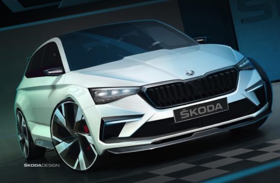 VISION RS sketch exterior 01 550x360 at Skoda Vision RS Revealed in Official Sketches