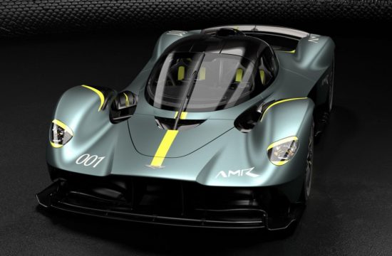 Aston Martin Valkyrie with AMR Track Performance Pack Stirling Green and Lime livery 1 550x360 at Heres Why Aston Martin Valkyrie Is the Ultimate Hypercar
