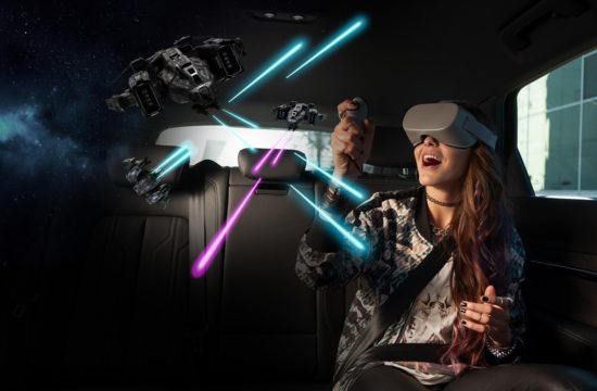 audi virtual reality e tron 550x360 at Virtual Reality Is the Latest Automotive Craze @ CES 2019