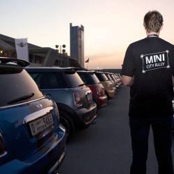 mini2 4 at MINI Club Dubai set city rally